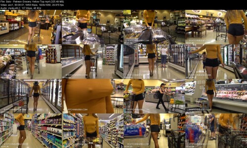 Solo Patreon Grocery Yellow Top